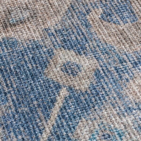 Син килим подходящ за пране 190x290 cm Orelia Global – Flair Rugs