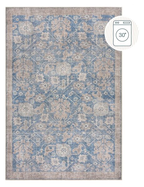 Син килим подходящ за пране 190x290 cm Orelia Global – Flair Rugs