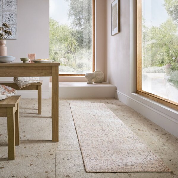 Кремава пътека подходяща за пране 60x230 cm Teo Traditional – Flair Rugs