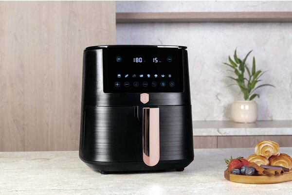 BLACK ROSE AIR FRYER ФРИТЮРНИК С ГОРЕЩ ВЪЗДУХ 5Л