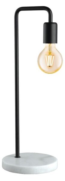 Eglo 55034 - LED настолна лампа 1xE27/4W/230V черна/мраморен декор