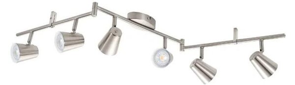 Eglo 75218 - LED точково осветително тяло TRAVALE 6xGU10/3W/230V лъскав хром