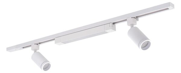 LED точково осветително тяло за релсова система TRACER 2xGU10/10W/230V + LED/20W 1 м бяло