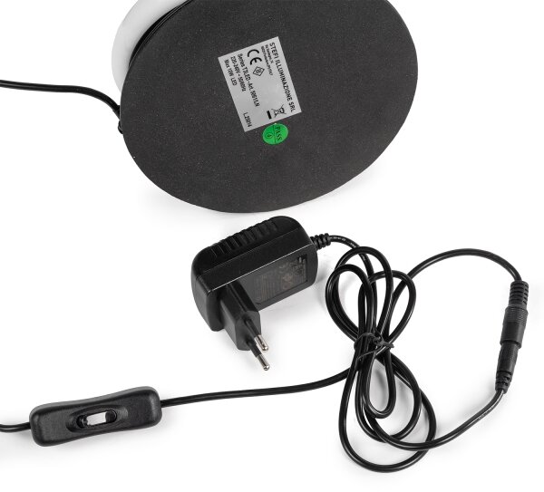 ONLI - LED Настолна лампа TWIST LED/12W/230V 4000K 40 см черен