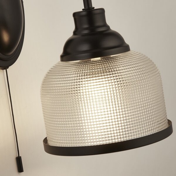 Searchlight 2671-1BK - Аплик BISTRO 1xE27/60W/230V черен