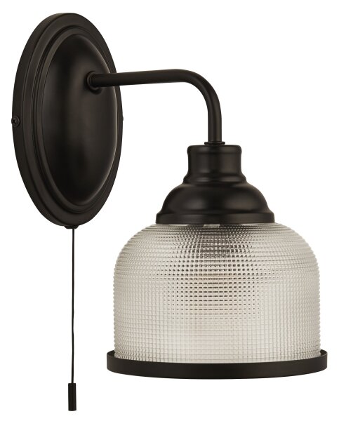 Searchlight 2671-1BK - Аплик BISTRO 1xE27/60W/230V черен