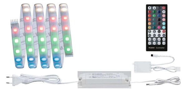 Paulmann 70627 - LED RGB/18W Димируема лента MAXLED 1,5m 230V+дистанционно управление
