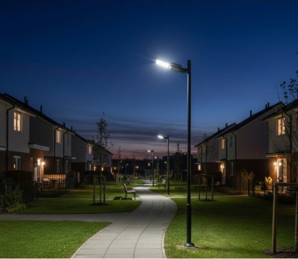 LED соларна улична лампа със сензор STREET LED/20W/7,4V 3000/4000/6000K IP65 5400 mAh