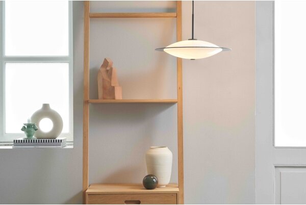 Halo Design 743629- Висящ полилей на кабел ORBIT 3xG9/7W/230V Ø 40 см бял/месинг/опушен