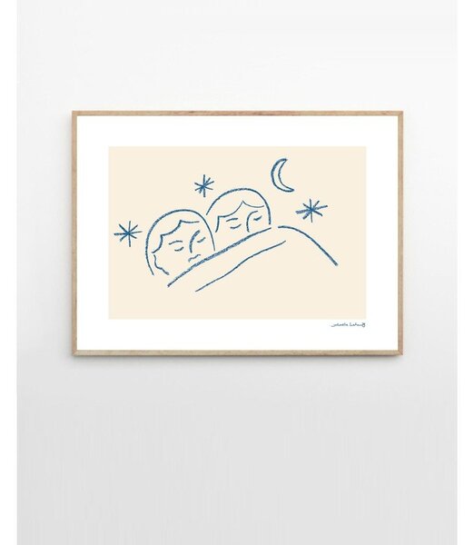 Постер 40x30 cm Slumber – Amélie Lehoux – The Poster Club