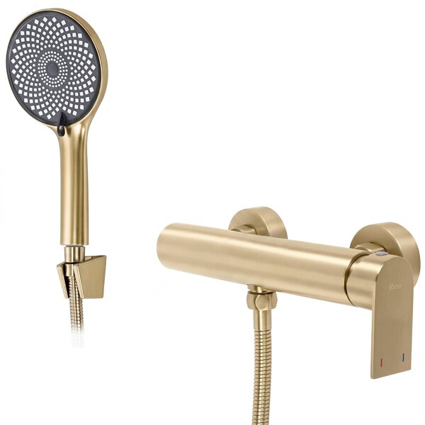 Смесител за душ Rea Hunter Brushed Gold