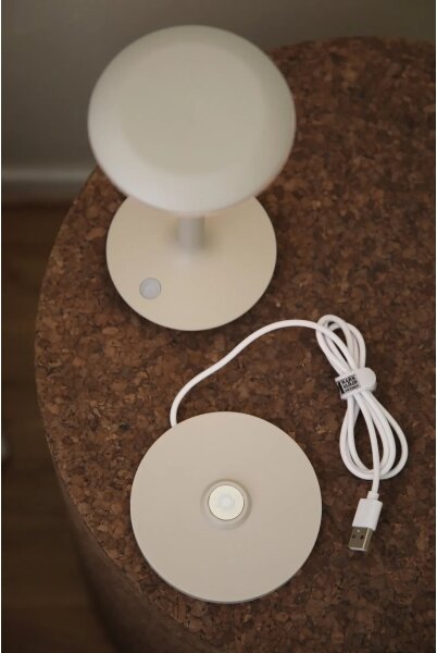 Markslöjd 108917-LED Димируем акумулаторен лампа PETIT 2W/1800 mAh 2200/2700/3000K IP44 сив