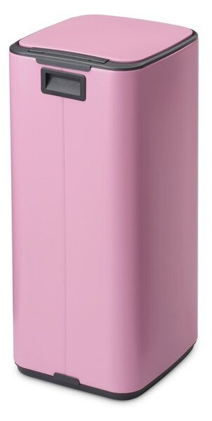Розово стоманено кошче за боклук с педал 30 l Bo – Brabantia