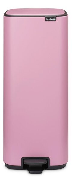 Розово стоманено кошче за боклук с педал 30 l Bo – Brabantia