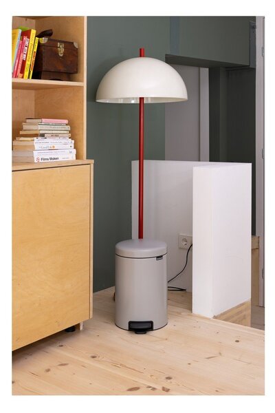 Светлосиво стоманено кошче за боклук с педал 12 l NewIcon – Brabantia