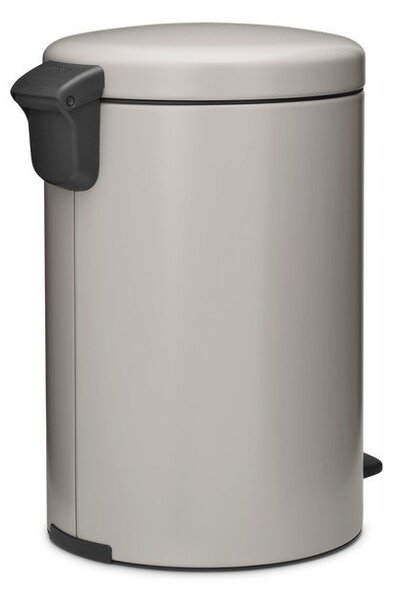 Светлосиво стоманено кошче за боклук с педал 20 l NewIcon – Brabantia