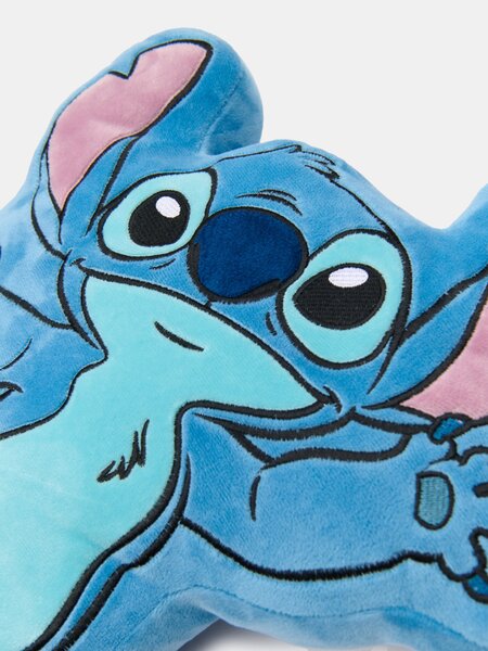 Sinsay - Декоративна възглавница Stitch - светлосиньо