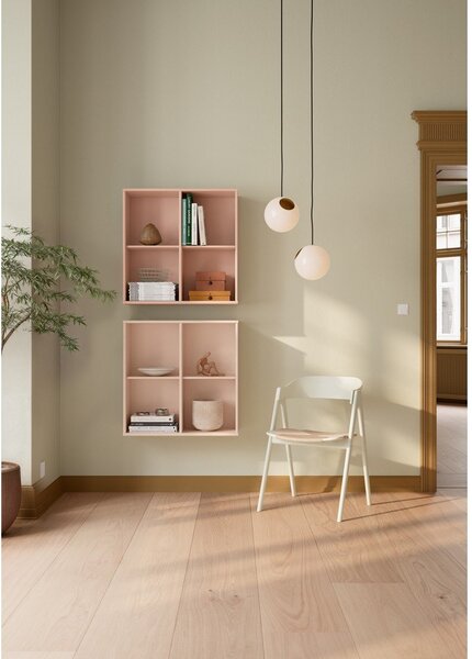 Розова висяща библиотека 70x70x27 cm Mistral – Hammel Furniture
