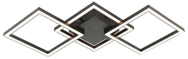 Плафон SONOMA LED, черен, 24W, 4000K