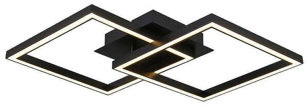 Плафон SONOMA LED, черен, 20W, 4000K