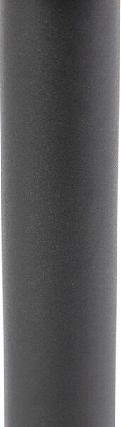 Интелигентна външна лампа черна 50 см IP44 с Wi-Fi ST64 - Gleam