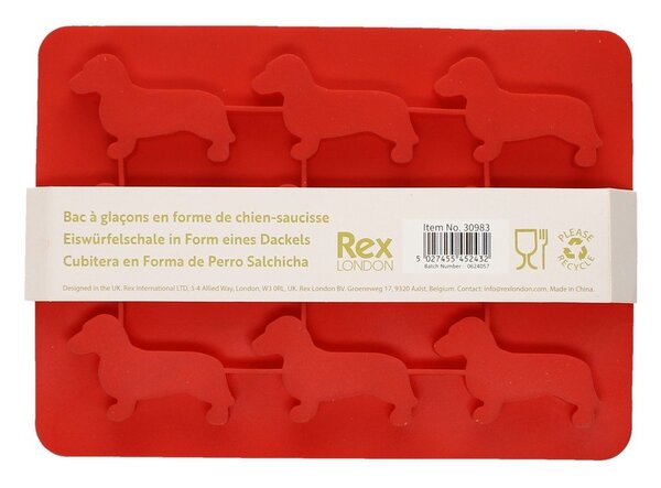 Силиконова форма за лед Sausage Dog – Rex London