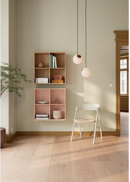 Розова висяща библиотека 70x70x27 cm Mistral – Hammel Furniture