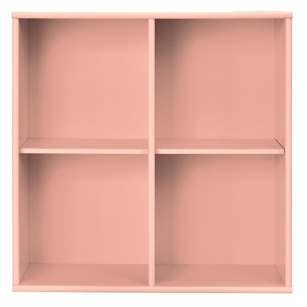 Розова висяща библиотека 70x70x27 cm Mistral – Hammel Furniture
