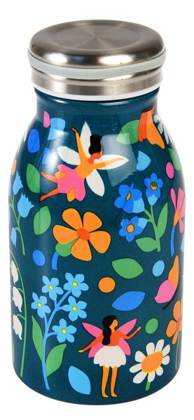 Синя детска бутилка от неръждаема стомана 250 ml Fairies in the Garden – Rex London