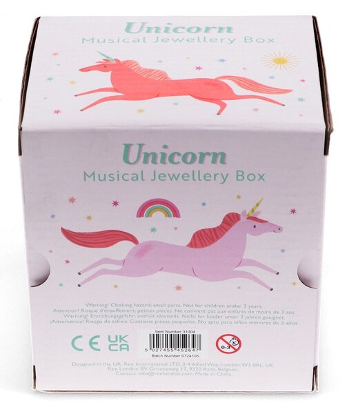 Кутия за бижута Unicorn – Rex London