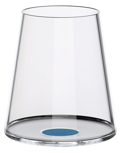 Комплект 2 бр кристални чаши за червено вино Trebonn SplitGlass 2025112, 450 мл, Ø9.2x10.5 см, Модулна система, Син