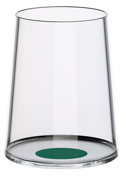 Комплект 2 бр кристални чаши за бяло вино Trebonn SplitGlass 2025123, 280 мл, Ø7.3x9 см, Модулна система, Зелен