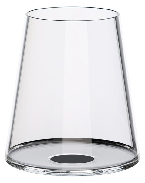 Комплект 2 бр кристални чаши за червено вино Trebonn SplitGlass 2025110, 450 мл, Ø9.2x10.5 см, Модулна система, Черен