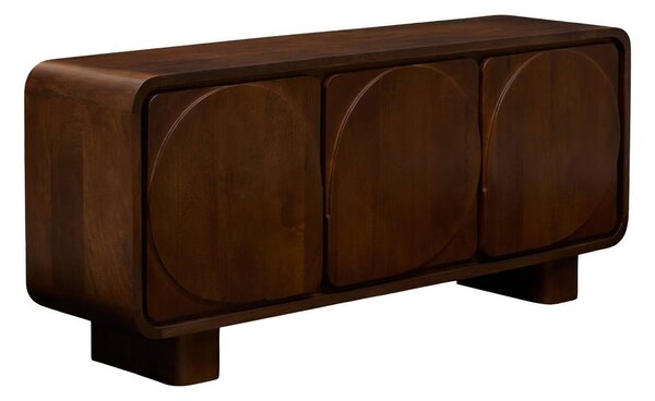 Скрин atmosphera Shelty, Масивно дърво манго, 3 врати, 160 cm