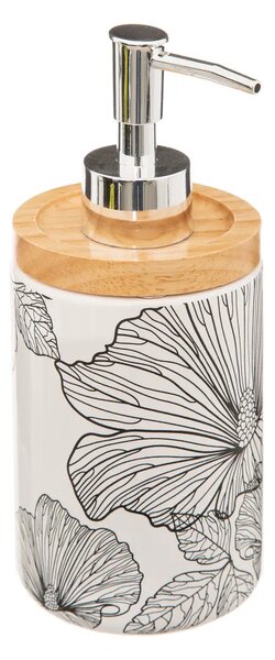 Дозатор за сапун 5five Bloom, Керамика, 398 ml - Bloom