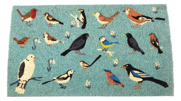 Изтривалка от кокосови влакна 43x73 cm Garden Birds – Rex London