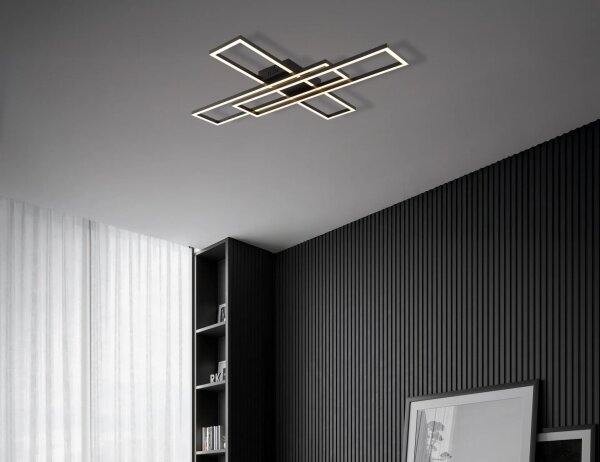 Globo 67363-55 - LED таванно осветително тяло TATJANA LED/55W/230V 3000K 80x60 см