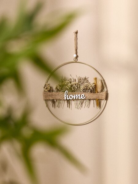 Sinsay - Висяща декорация с надпис Home - многоцветен