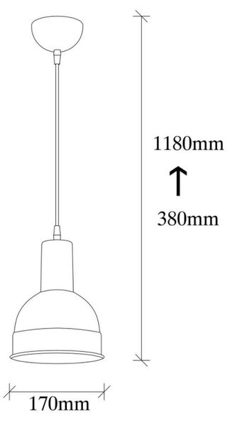 Полилей Elefant 521SHN3134, 118х17 см, Метално тяло, Черен