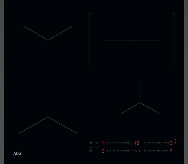 AEG TO64IC00FB Индукционен плот за вграждане