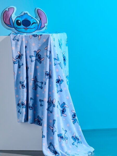 Sinsay - Одеяло Stitch - бледосиньо