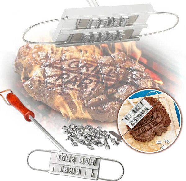 Железен печат за барбекю Sizzler