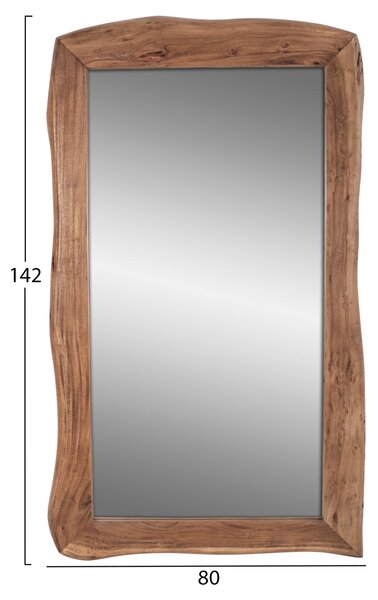 Огледало от масивна акациева дървесина natural 140χ80χ4