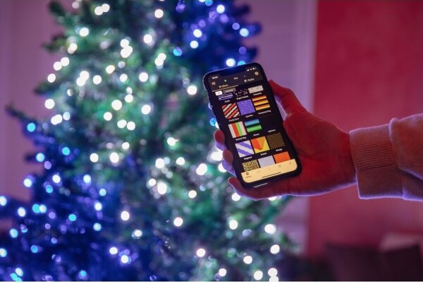 Twinkly TWS250STP-BEU - LED RGB външна гирлянда 250xLED 23,5m IP44 Wi-Fi