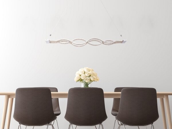 Globo 67109-30 - LED димируема висяща лампа на кабел PILLA LED/30W/230V + дистанционно управление