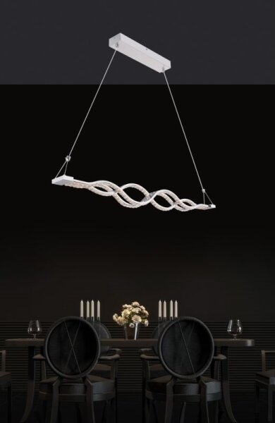 Globo 67109-30 - LED димируема висяща лампа на кабел PILLA LED/30W/230V + дистанционно управление
