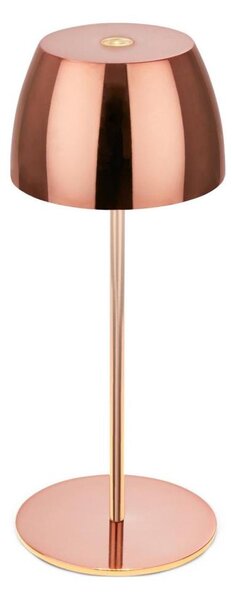 Briloner - LED димируема презареждаема сензорна външна настолна лампа MINI LED/2,5W/5V IP44 1800 mAh медна