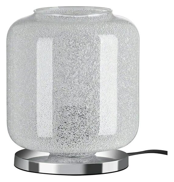 Briloner 7011-018 - Настолна лампа COLD 1xE27/40W/230V прозрачна/лъскав хром