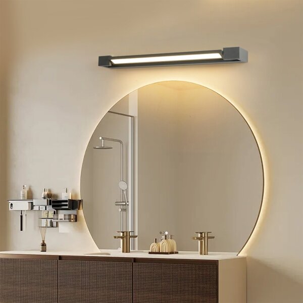 Brilagi - LED осветление за огледало за баня AQUA LINE LED/18W/230V 60 cm IP44 антрацит