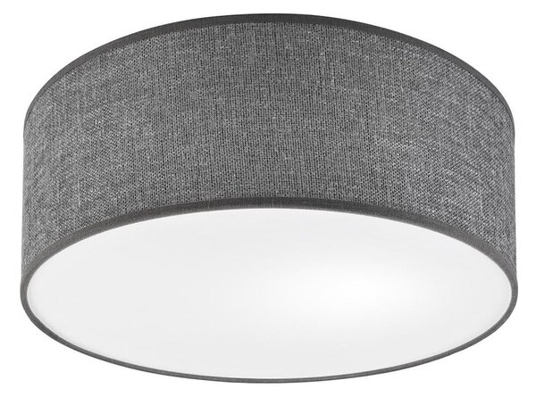 Таванно осветително тяло SIRJA 1xE27/15W/230V Ø 35 см сиво